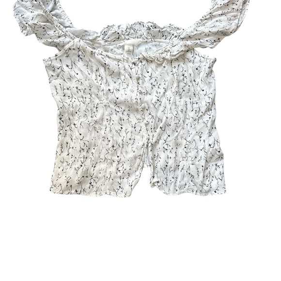 H&M Floral Boho Women's Top large - Picture 1 of 5